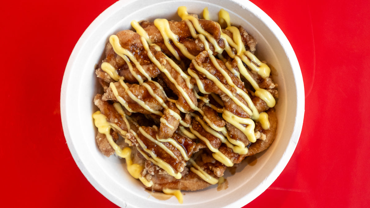 Takeaway - Chicken Karaage on Rice
