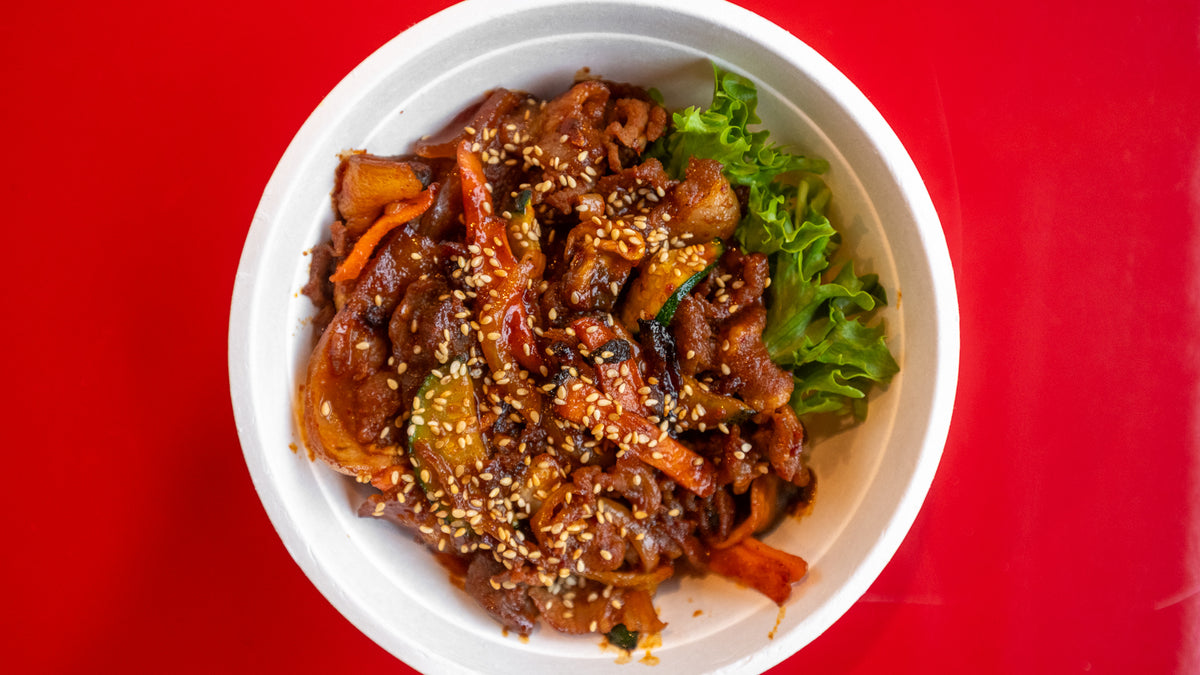 Takeaway - Pork BBQ Bulgogi on Rice