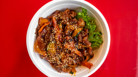 Takeaway - Pork BBQ Bulgogi on Rice